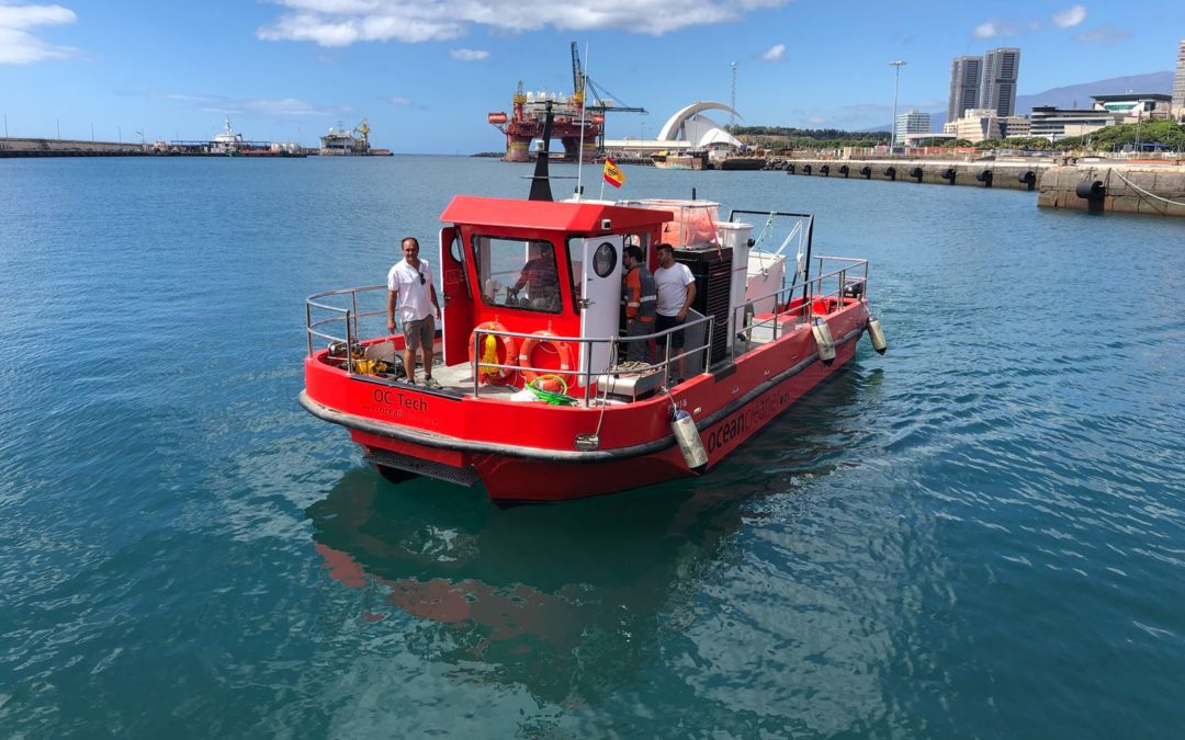 The latest technology from Cadiz in Canarian waters