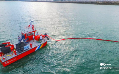 Tres barcos surcarán el Estrecho contra el alga invasora.