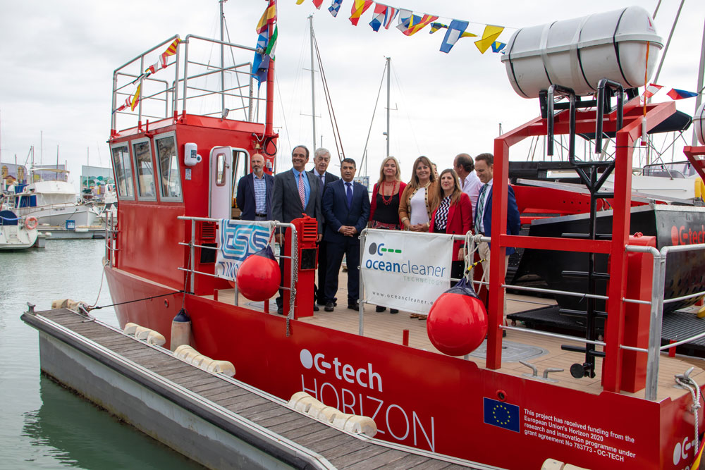 Nuevo buque OC-Tech Horizon: innovación gaditana para la limpieza marina
